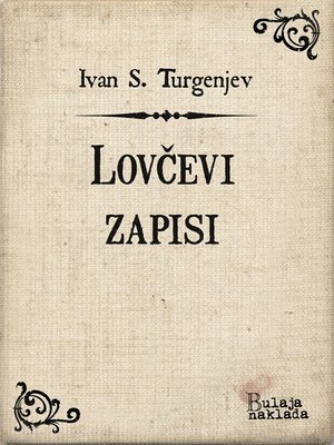 cover image of Lovčevi zapisi